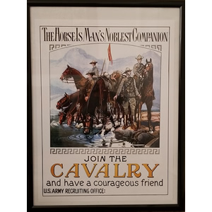 Cavalry Recruitment Poster 1914